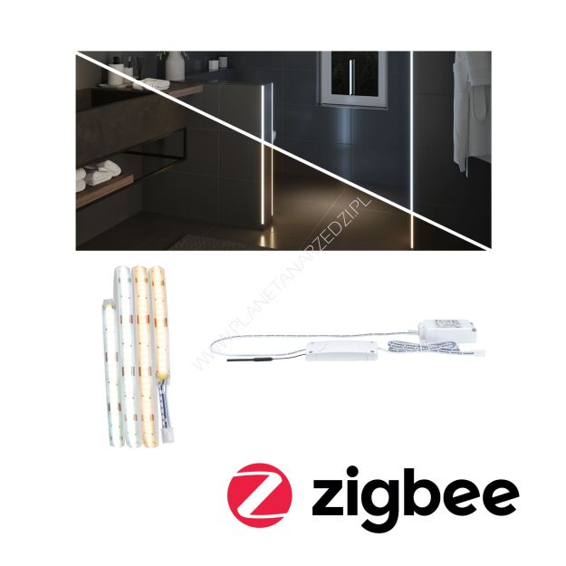 LumiTiles COB Slim Strip zest Zigbee 1m TunW IP44 Cover 3W 230/24V Bi