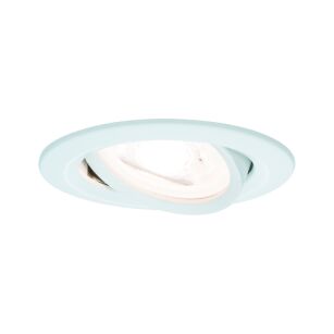 Oprawa do wbudowania NOVA LED DIM wychylna GU10 6.5W 460lm 84mm 2700K IP23 230V biały mat