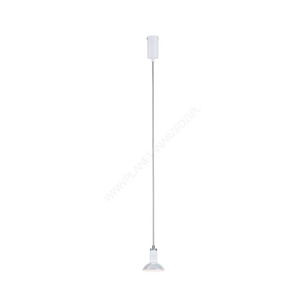 Lampa wisząca RUNA GU10 max.1x20W 230V biały / szary metal