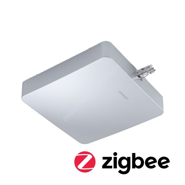 URail Zigbee zasilanie środkowe max. 150W LED Chrom Mat 230V Tworzywo sztuczne