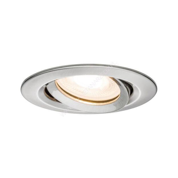 Oprawa do wbudowania NOVA PLUS LED DIM wychylna GU10 7W 460lm 93mm 2700K IP65 230V szczotkowane żelazo