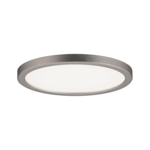 Plafoniera AREO LED DIM 6.5W 418lm 3000K okrągła 120mm IP44 230V satynowy nikiel / tworzywo sztuczne