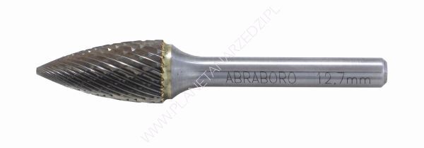 Frez do metalu ABRABORO Typ G, 6,0 x 50/18 - szpiczasty TCT