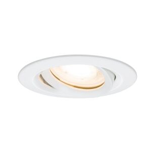 Oprawa do wbudowania NOVA LED DIM wychylna GU10 max.35W 93mm IP65 230V biały matowy / aluminium