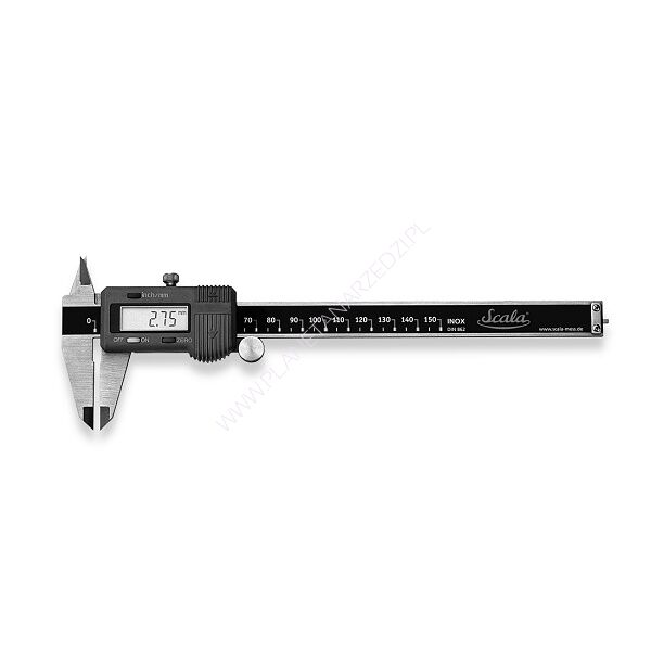 Suwmiarka elektroniczna SCALA 150x40 mm dokładność 0,01 mm / 0,0005