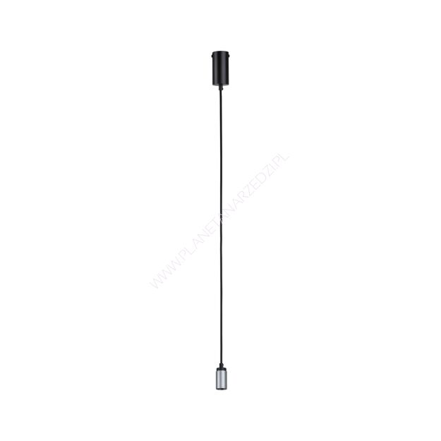 Lampa wisząca RUNA GU10 max.1x20W 230V czarny / antracyt / metal