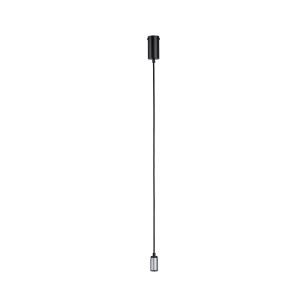 Lampa wisząca RUNA GU10 max.1x20W 230V czarny / antracyt / metal