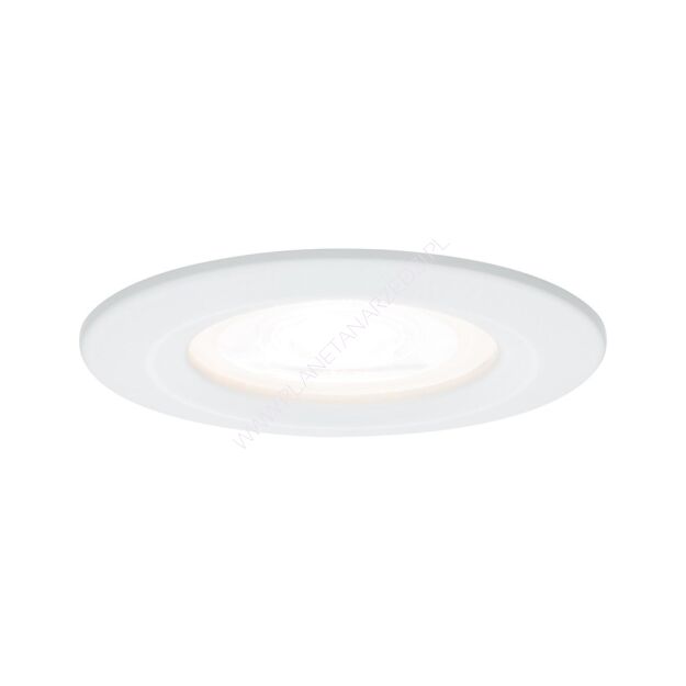 Oprawa do wbudowania NOVA COIN LED DIM stała GU10 max.35W 78mm 230V biały mat