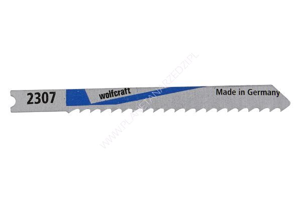 2 brzeszczoty Wolfcraft - uchwyt U, 3-10mm, blachy, aluminium