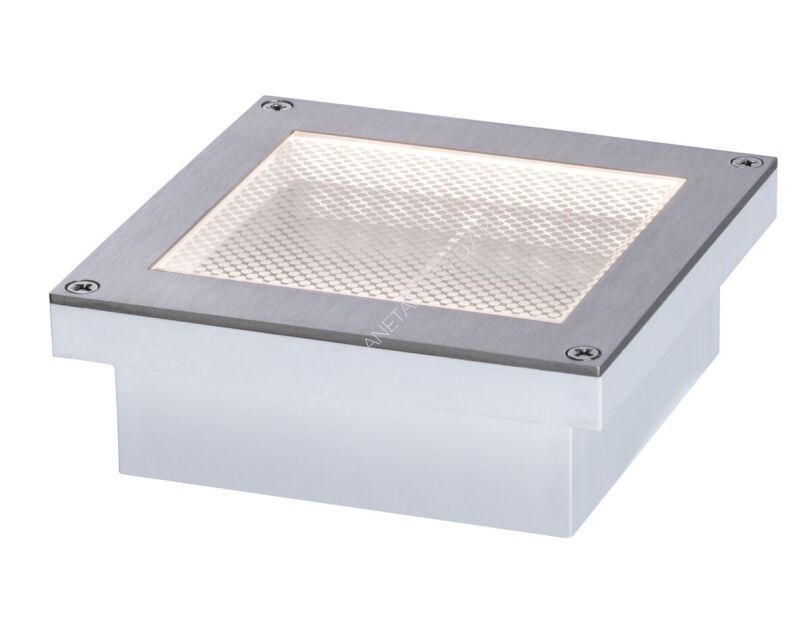 Oprawa dogruntowa BRICK LED 3000K 25lm z czujnikime zmierzchu 100x100mm IP68 230V aluminium