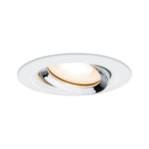 Oprawa do wbudowania NOVA PLUS LED DIM wychylna GU10 7W 460lm 93mm 2700K IP65 230V chrom mat