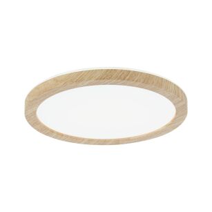 Plafoniera ATRIA Wood Backlight 11W 190mm  850lm 4000K IP44 230V drewnopodobny / tworzywo sztuczne