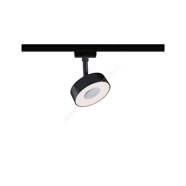 Reflektor na szynoprzewód URail CIRCLE LED DIM 5W 160lm 3000K 230V czarny matowy/ metal