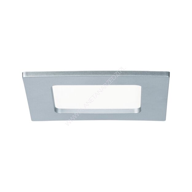 Panel kwadratowy LED 1x6W 4000K 230V 115x115mm Chrom Mat/Tworzywo sztuczne