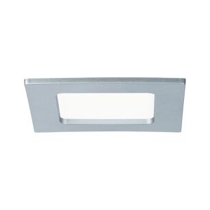 Panel kwadratowy LED 1x6W 4000K 230V 115x115mm Chrom Mat/Tworzywo sztuczne