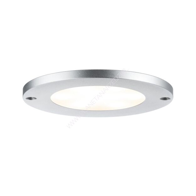 Leaf LED oprawy meblowe okrągłe 3x4W 15VA 230/12V 80mm aluminum Szczotkowane