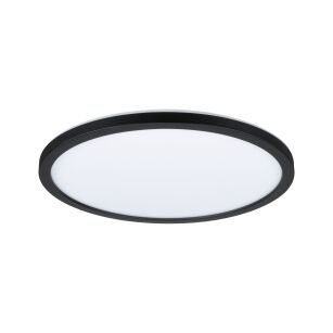 Plafoniera ATRIA SHINE LED Backlight 16W 1600lm okrągła 293mm 3000K 230V czarny matowy / tworzywo sztuczne