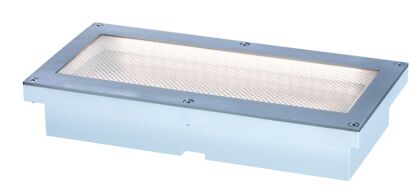 Oprawa wpuszczana ARON LED solar 40lm czujnik zmierzchu 20x10cm 3000K IP67 metal