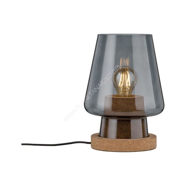 Lampa stołowa IBEN NEORDIC E27 max.1x20W 230V szary / satynowy beton / szkło