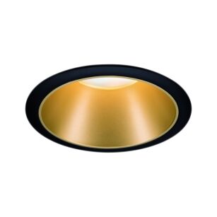 Oprawa do wbudowania COLE COIN LED 3-STEP DIM 1x6W 470lm 2700K IP44 230V czarny / złoty / matowy