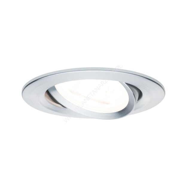 Oprawa do wbudowania NOVA  LED DIM wychylna GU10 max.35W 84mm 230V aluminium / auluminium